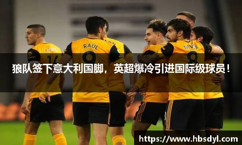 狼队签下意大利国脚，英超爆冷引进国际级球员！